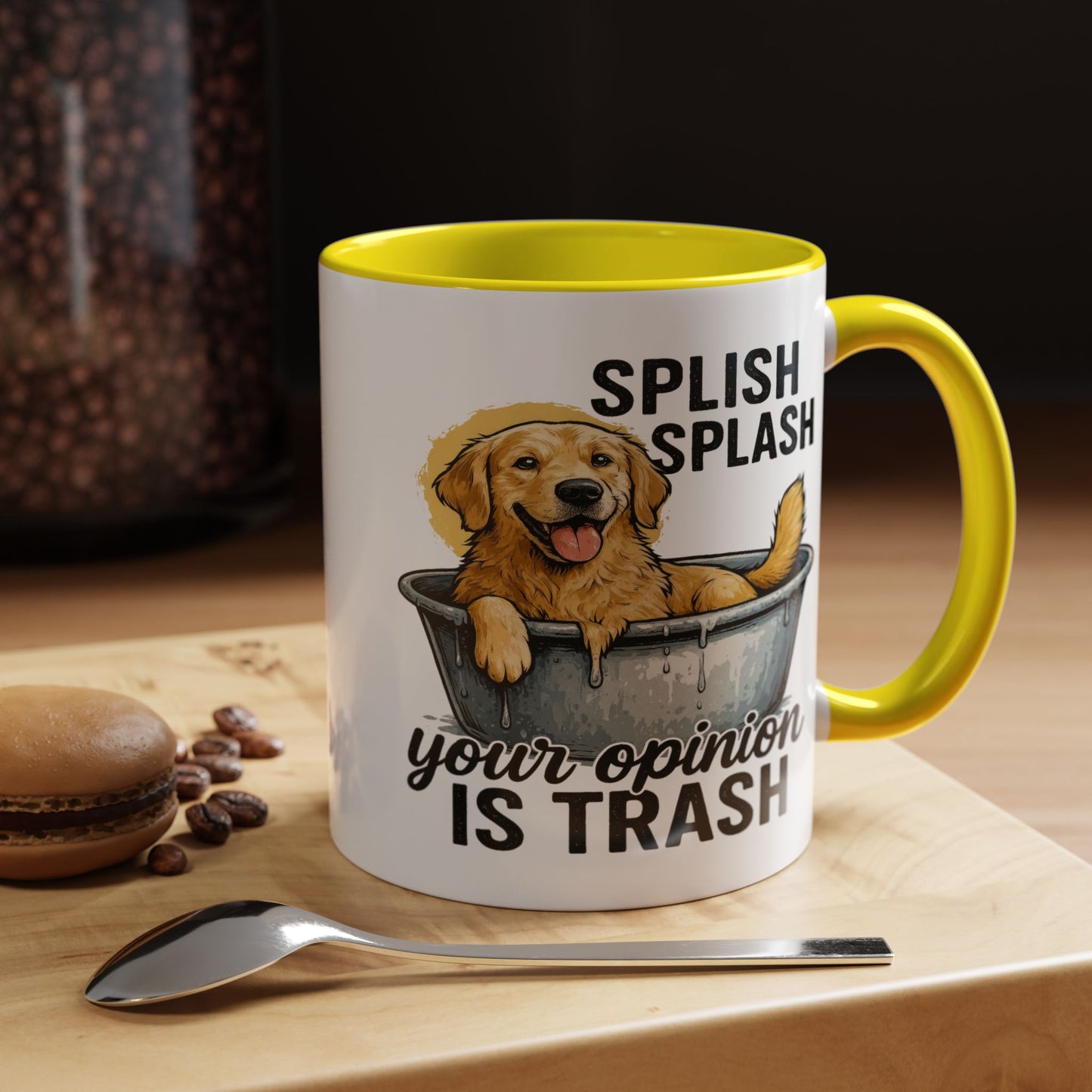 Animal Mug - Splish Splash Your Opinion Is Trash
