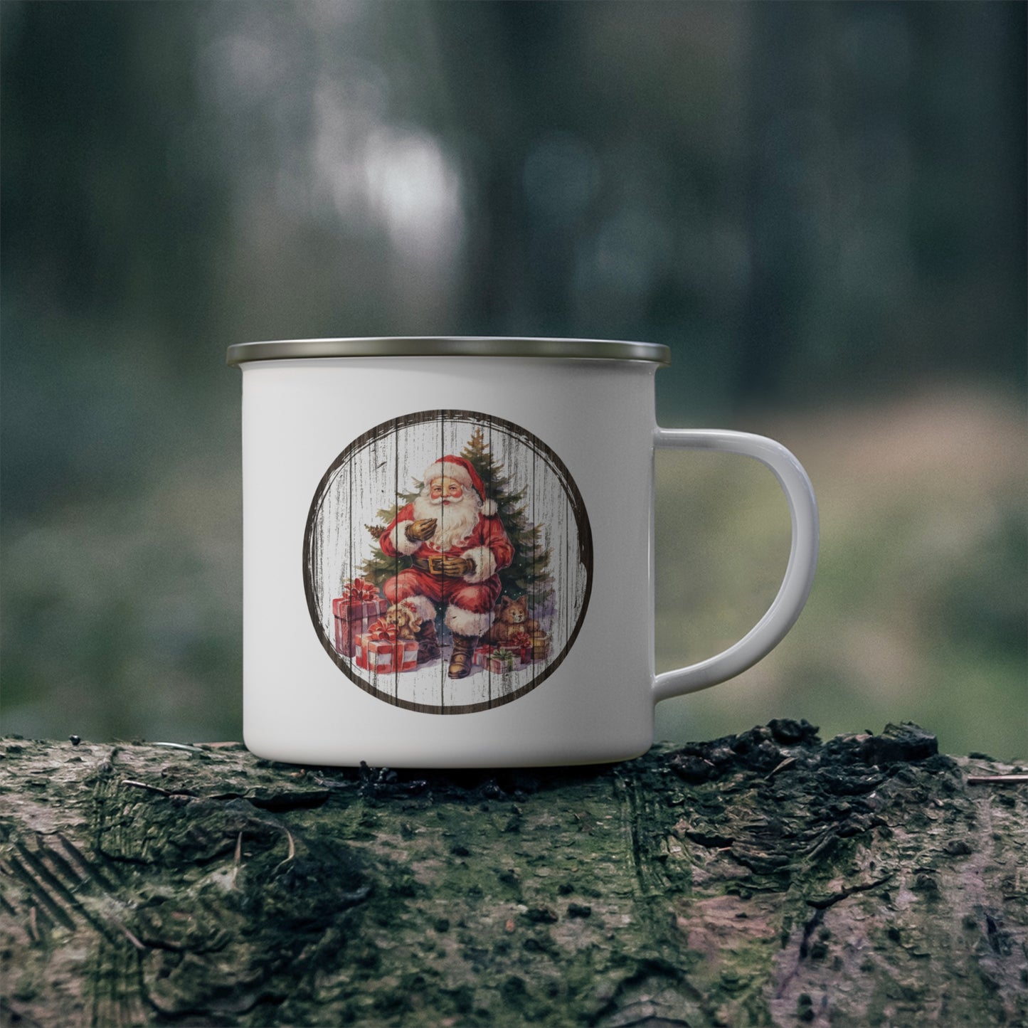 Christmas Mug - Santa and Presents