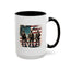 4th of July Mug - Soldiers American Flag