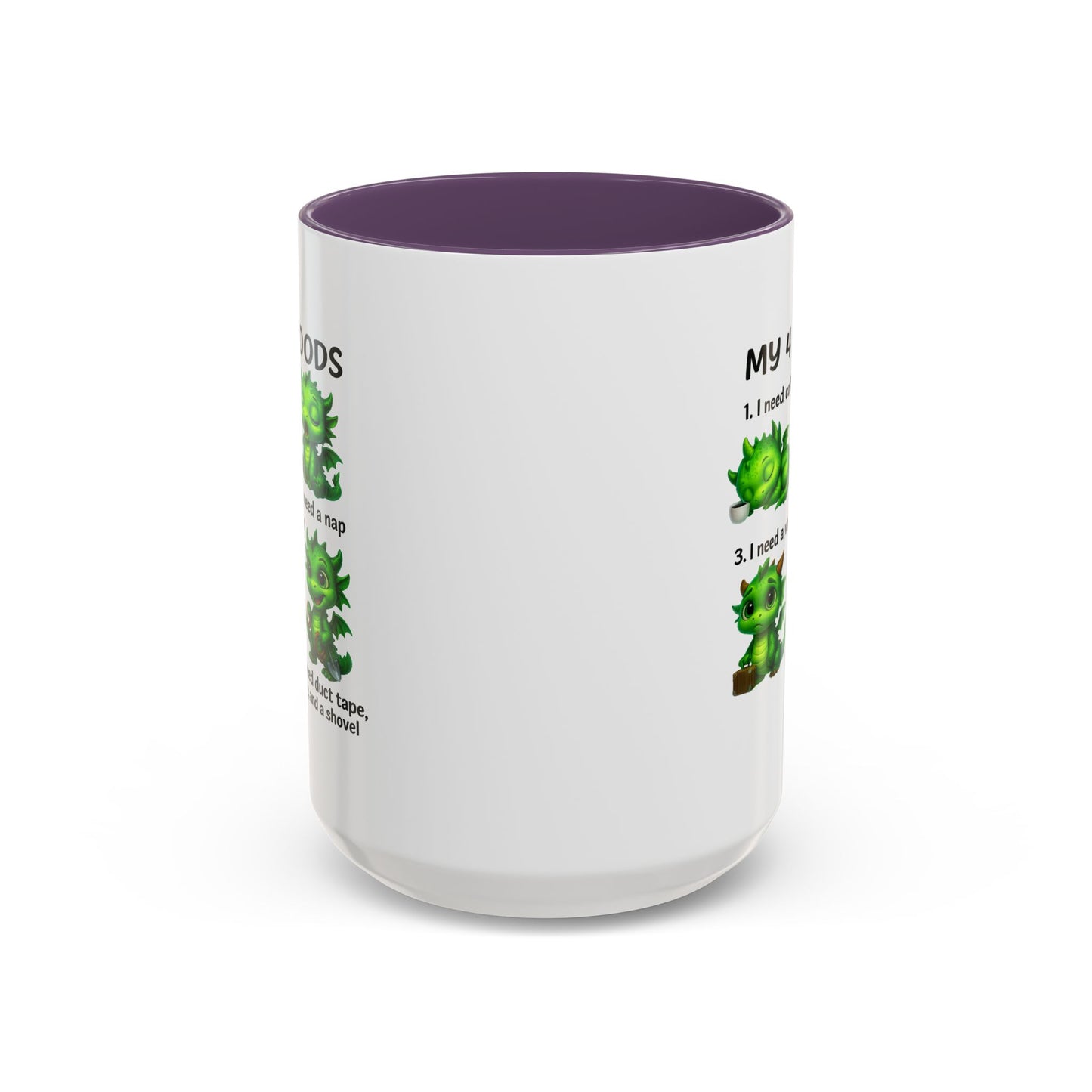 Humor Mug - My 4 Moods Dragon