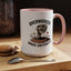 Humor Mug - Overworked and Under Caffeinated