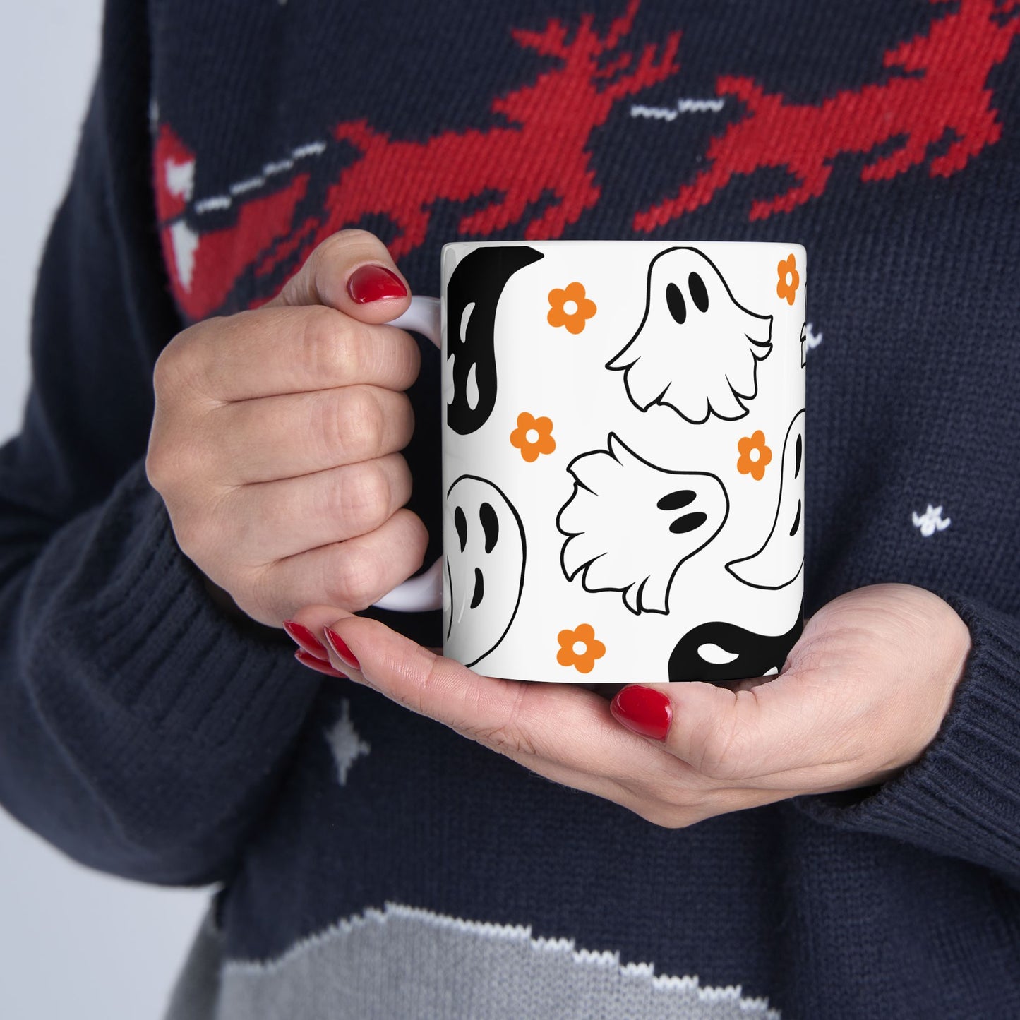 Halloween Mug - Floating Ghosts