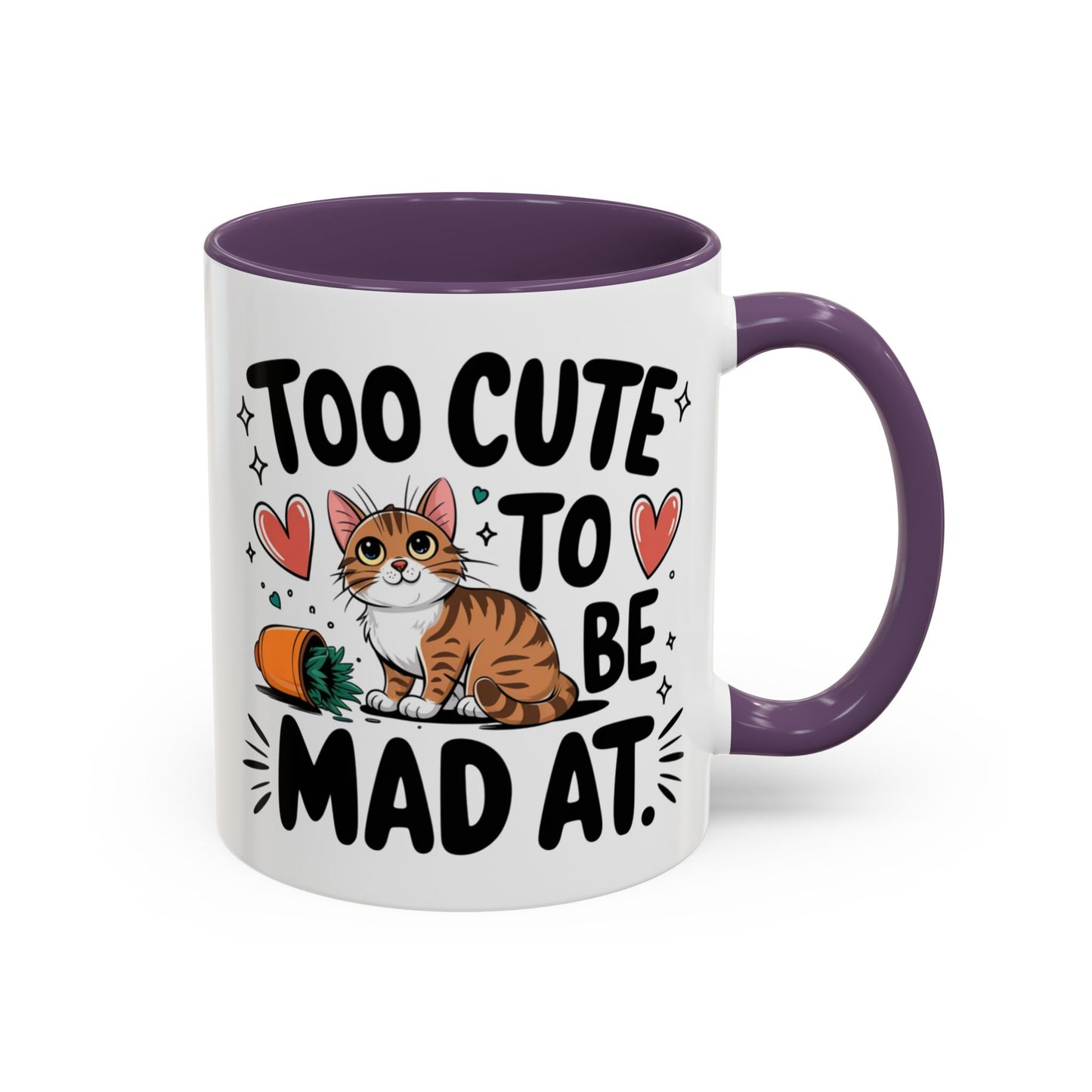 Animal Mug - Too Cute To Be Mad At