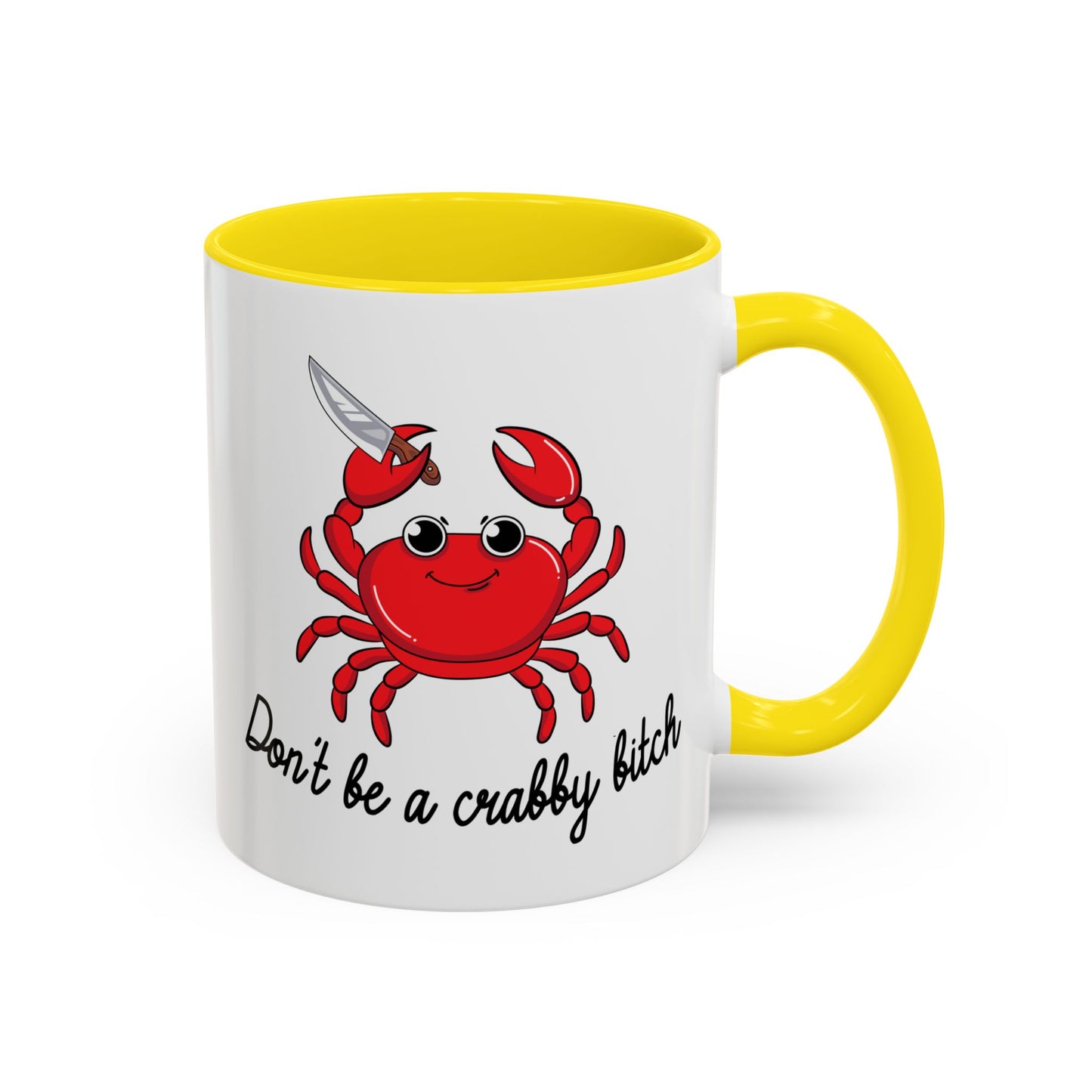Adult Mug - Don't Be A Crabby Bitch