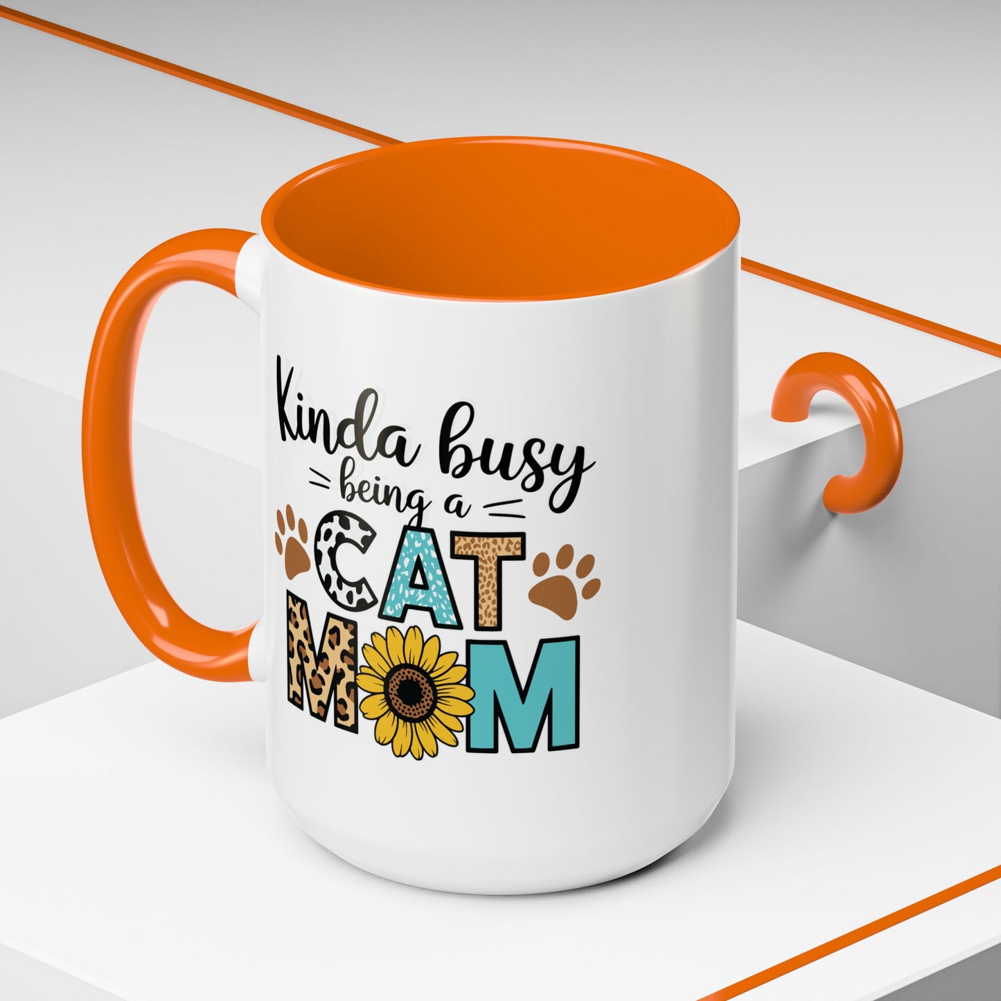 Animal Mug - Kinda Busy Being a Cat Mom