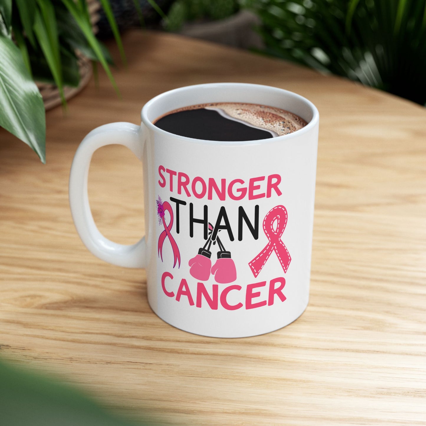 Support Mug - Stronger Than Cancer