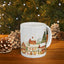 Christmas Mug - Snowy Village Wrap