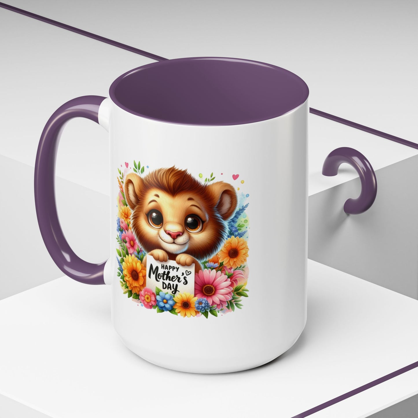 Mother's Day Mug - Happy Mother's Day Lion