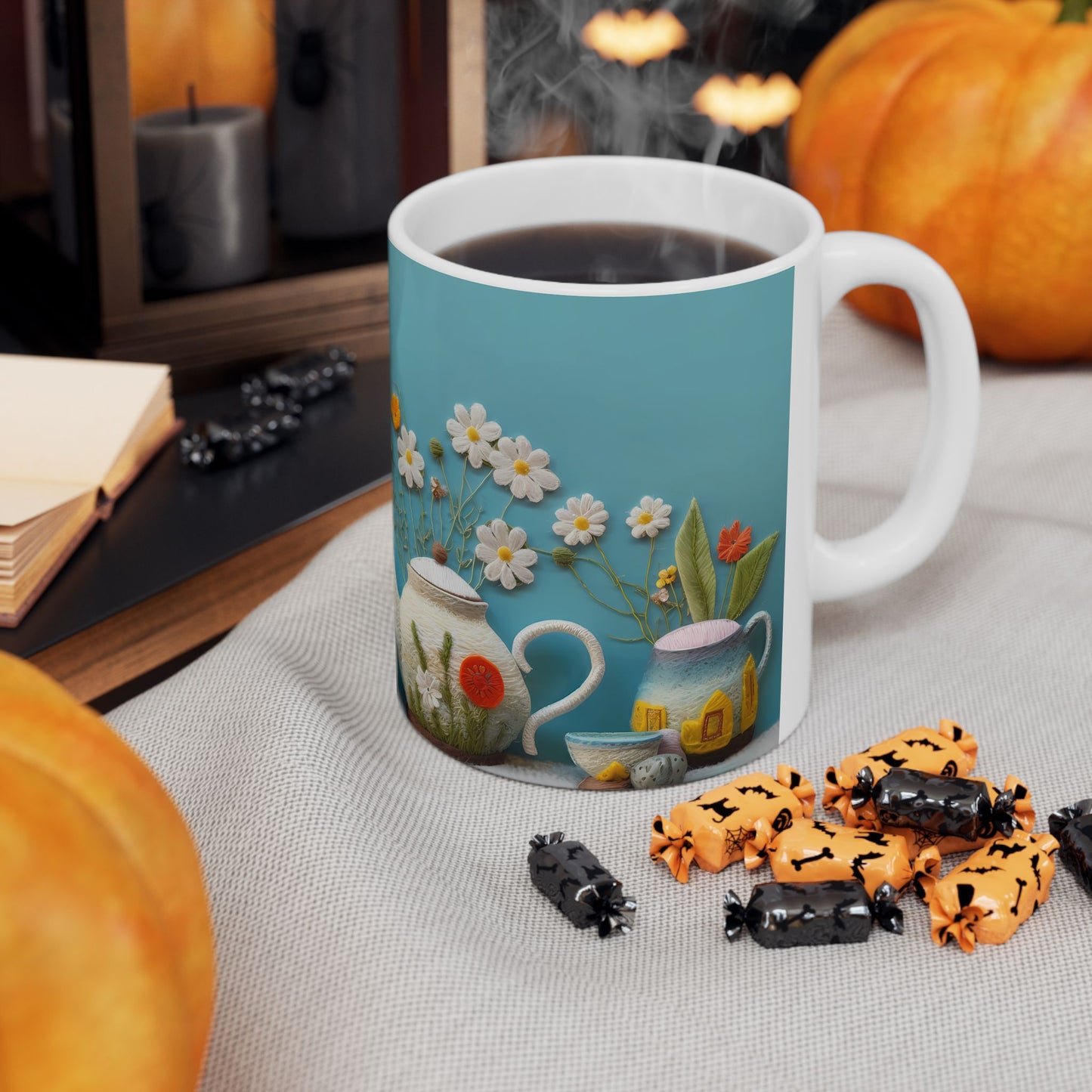 Artistic Mug - Felted Tea Pot