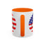 4th of July Mug - America Smiley Face