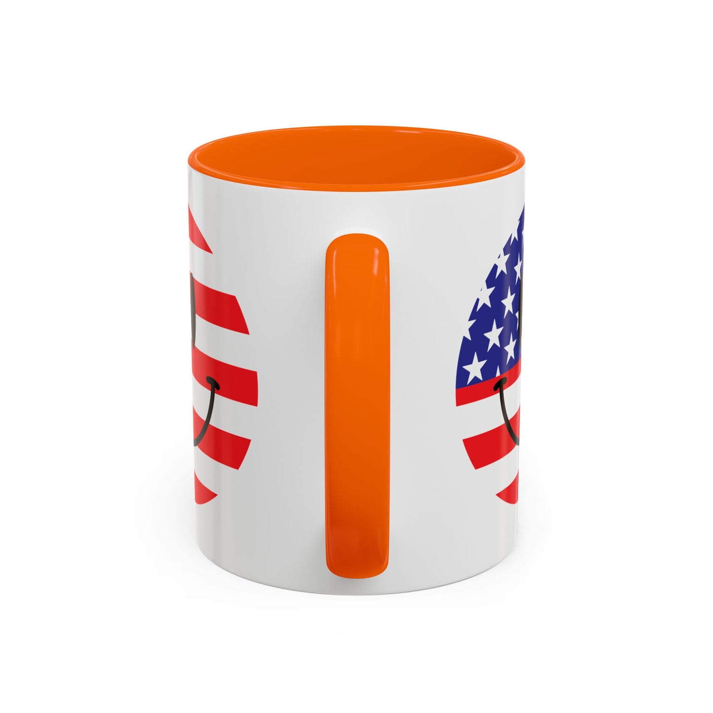 4th of July Mug - America Smiley Face