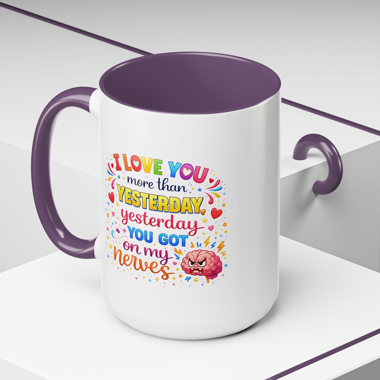 Anniversary Mug - I Love You More Than Yesterday