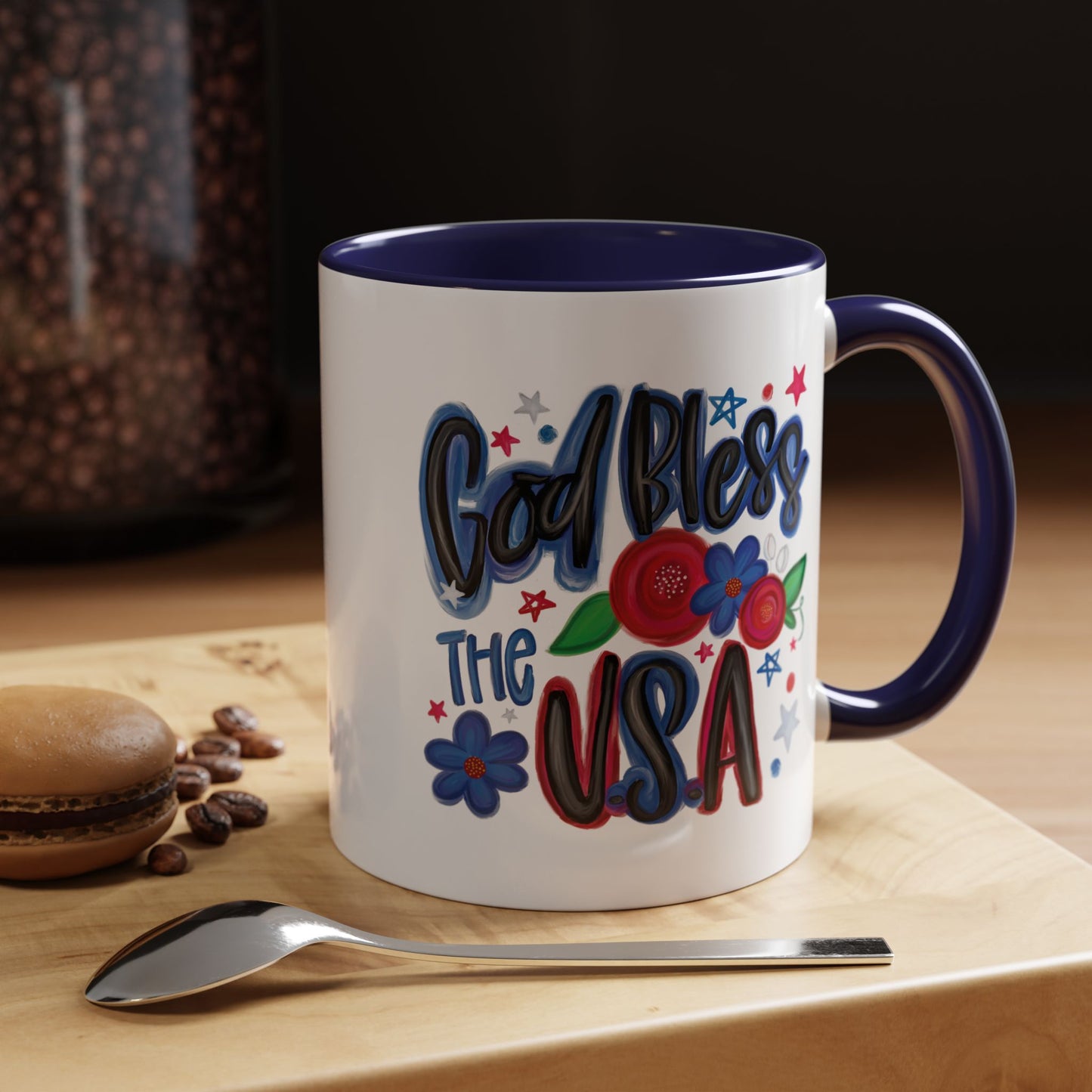 Religious Mug - God Bless Graffiti