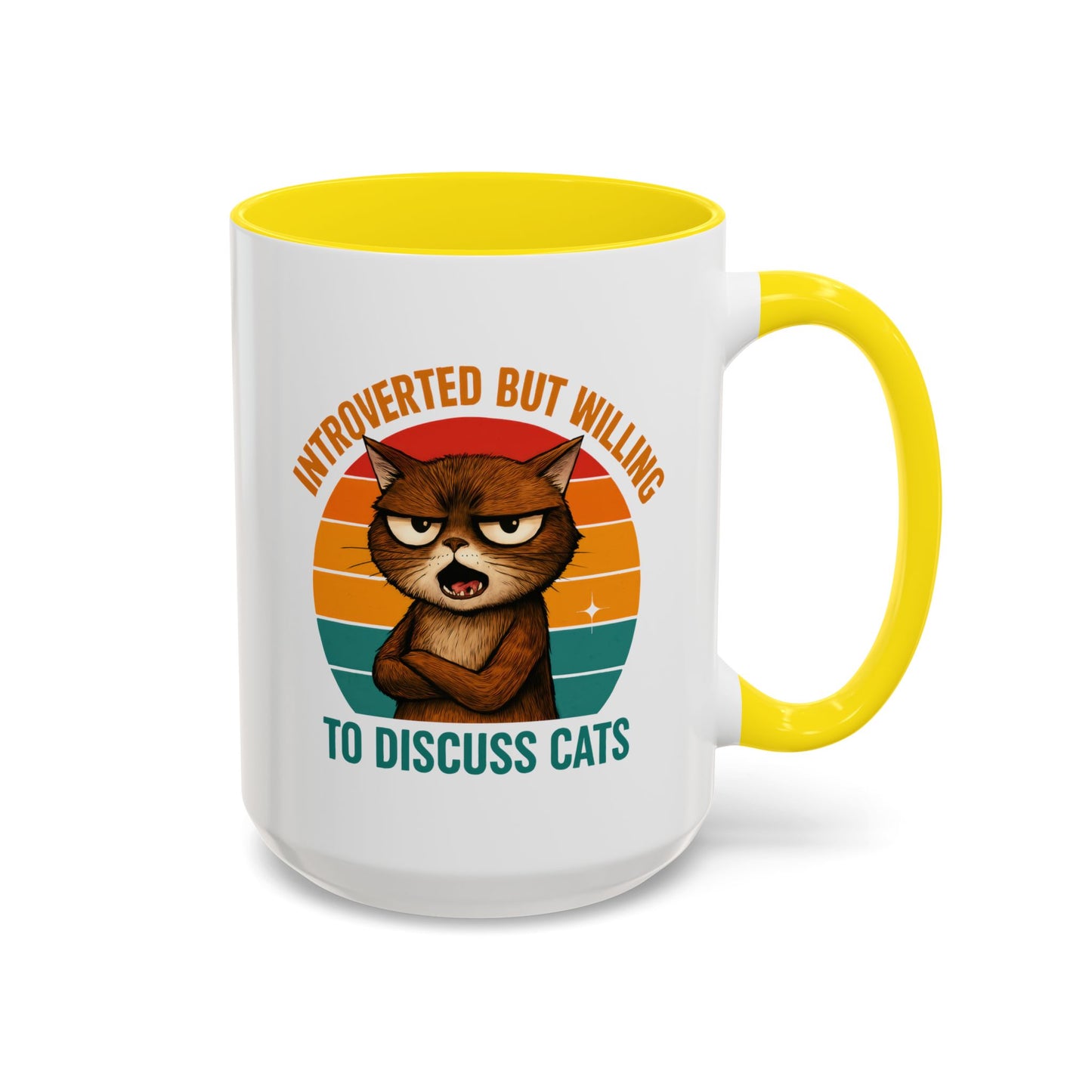 Animal Mug - Introverted But Willing To Discuss Cats