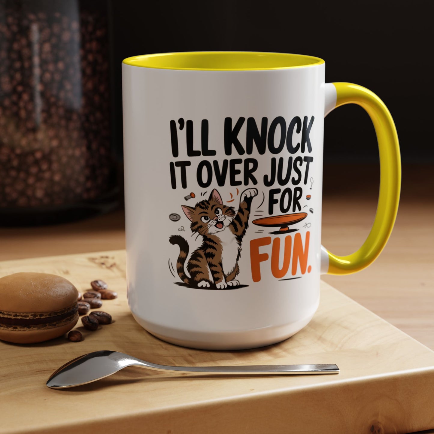 Animal Mug - I'll Knock It Over Just For Fun