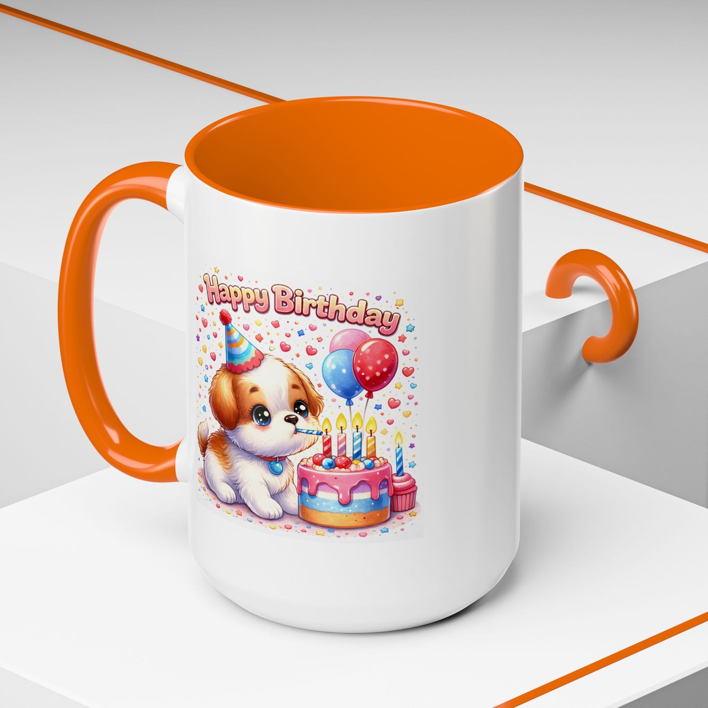 Birthday Mug - Puppy Cake
