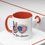 4th of July Mug - Peace Love America