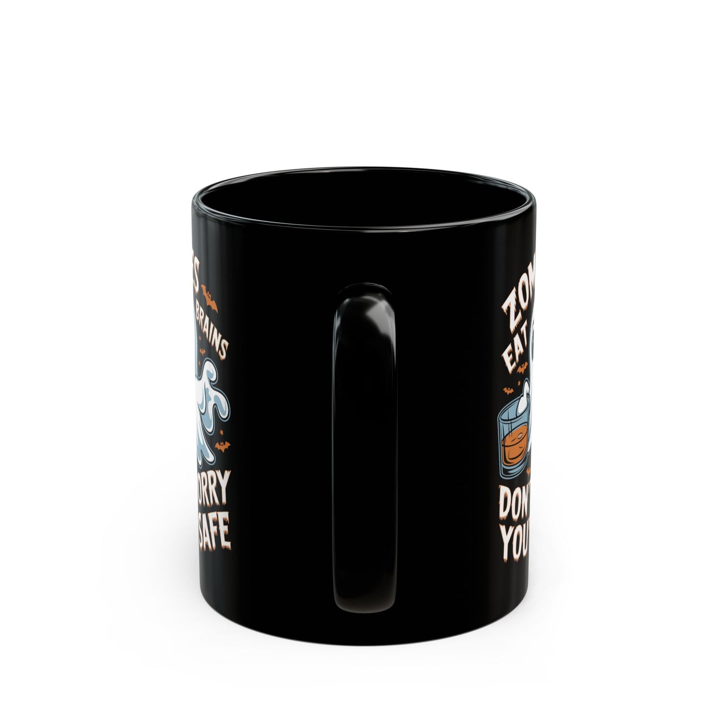 Halloween Mug - Zombies Eat Brains