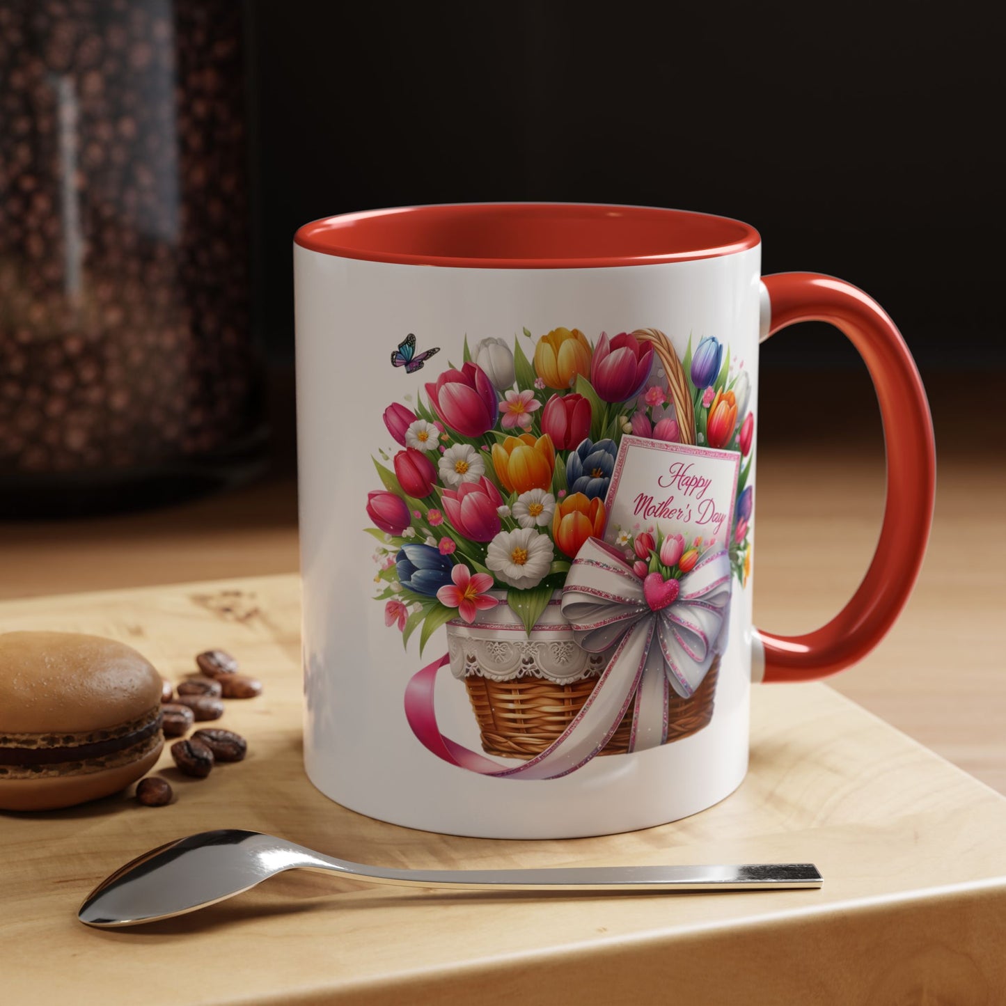 Mother's Day Mug - Happy Mother's Day Bouquet