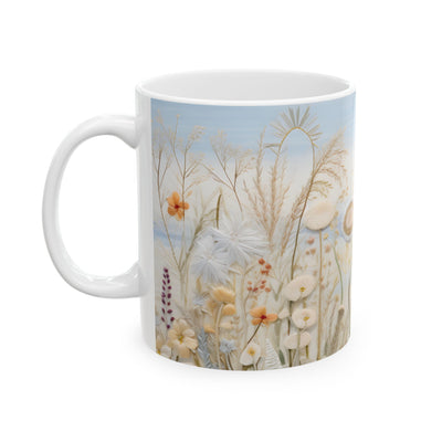 Artistic Mug - Felted Seaside