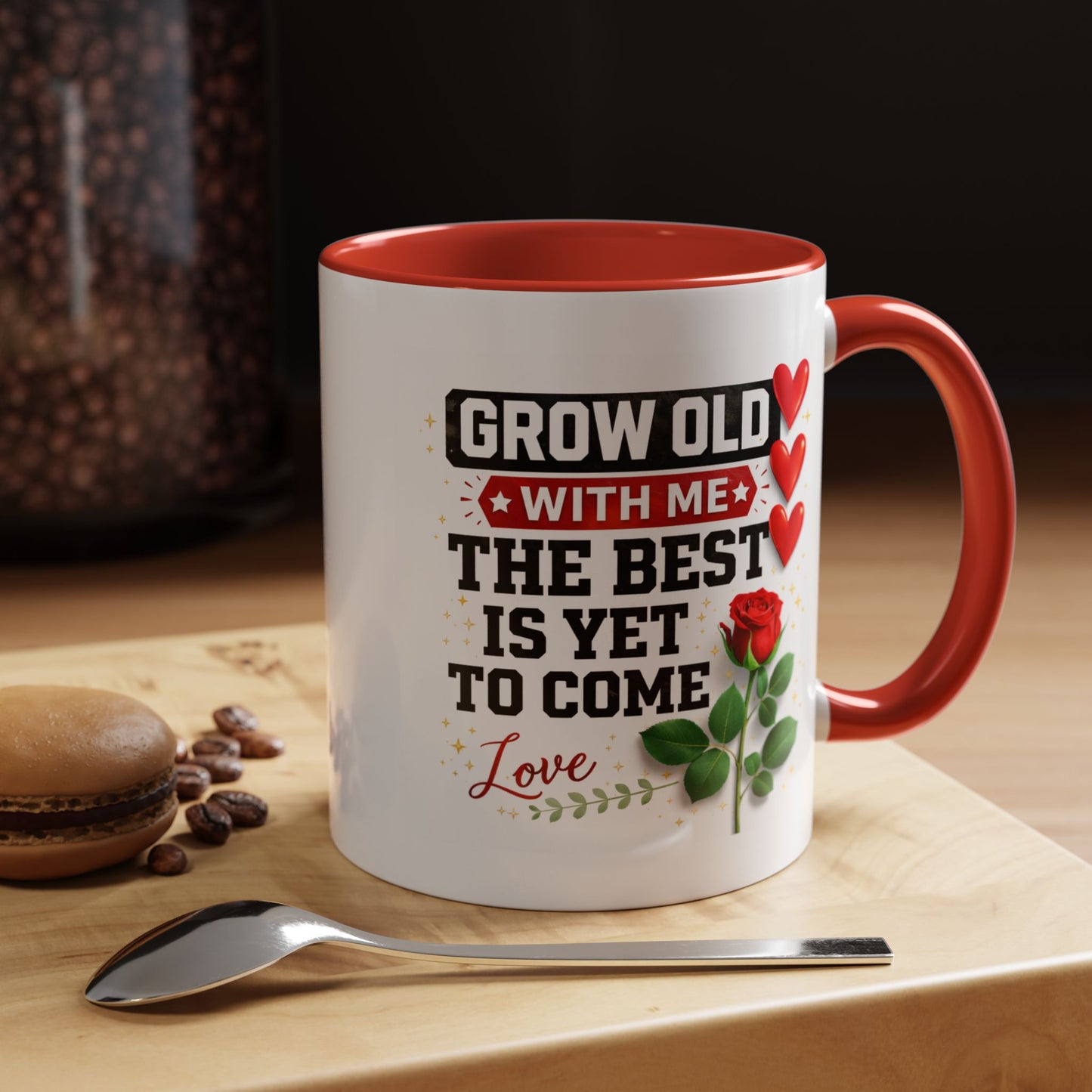 Anniversary Mug - Grow Old With Me