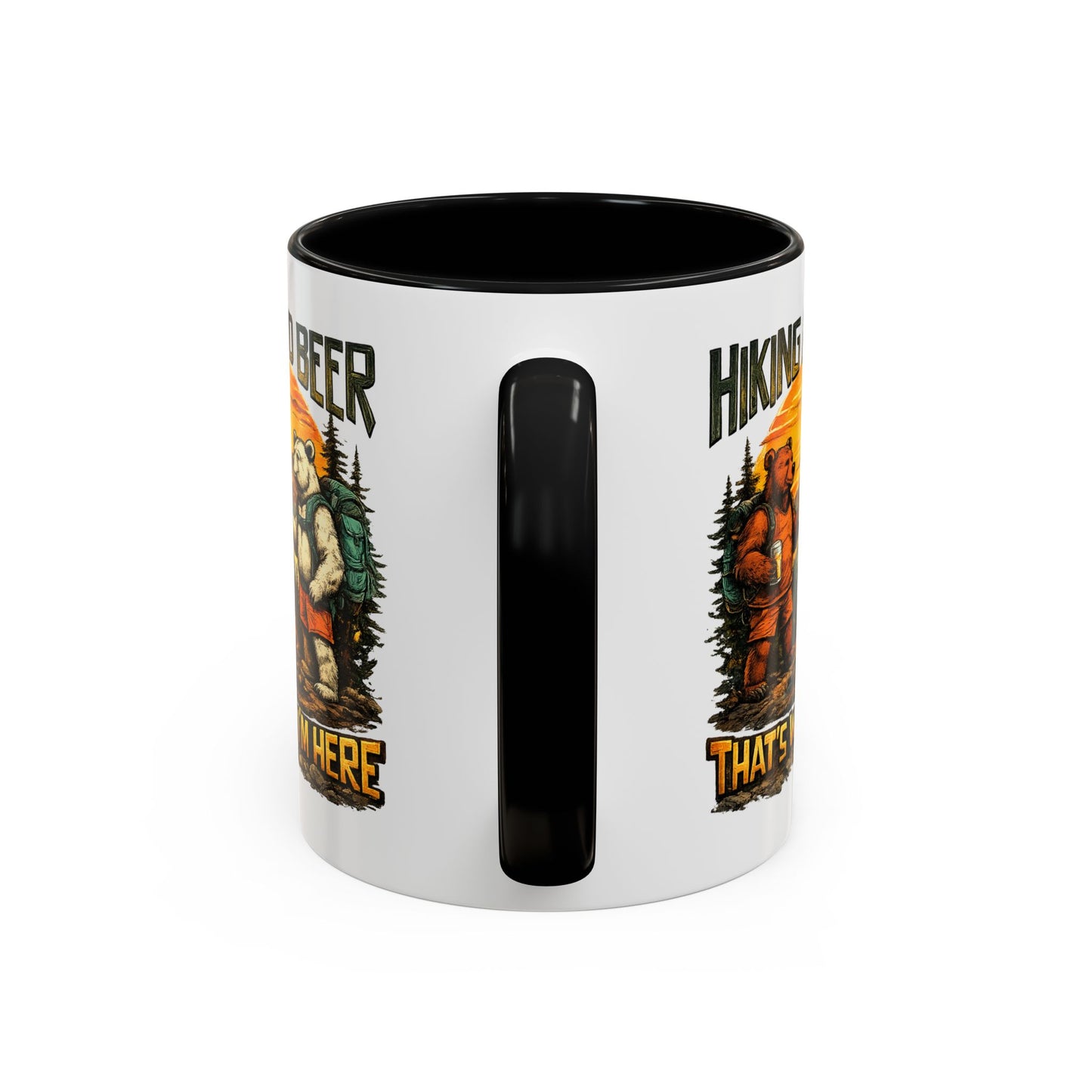 Humor Mug - Hiking and Beer