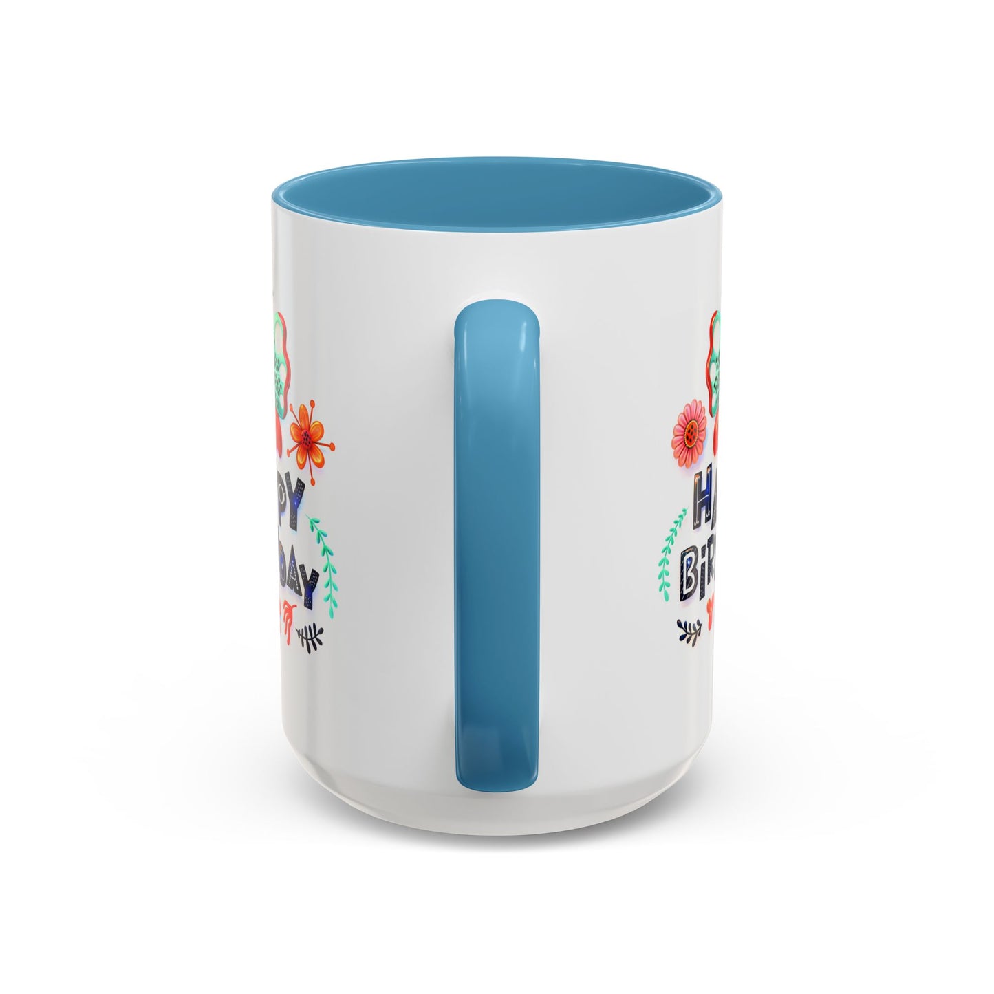 Birthday Mug - Butterfly Flowers