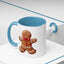 Christmas Mug - Decorative Gingerbread Man