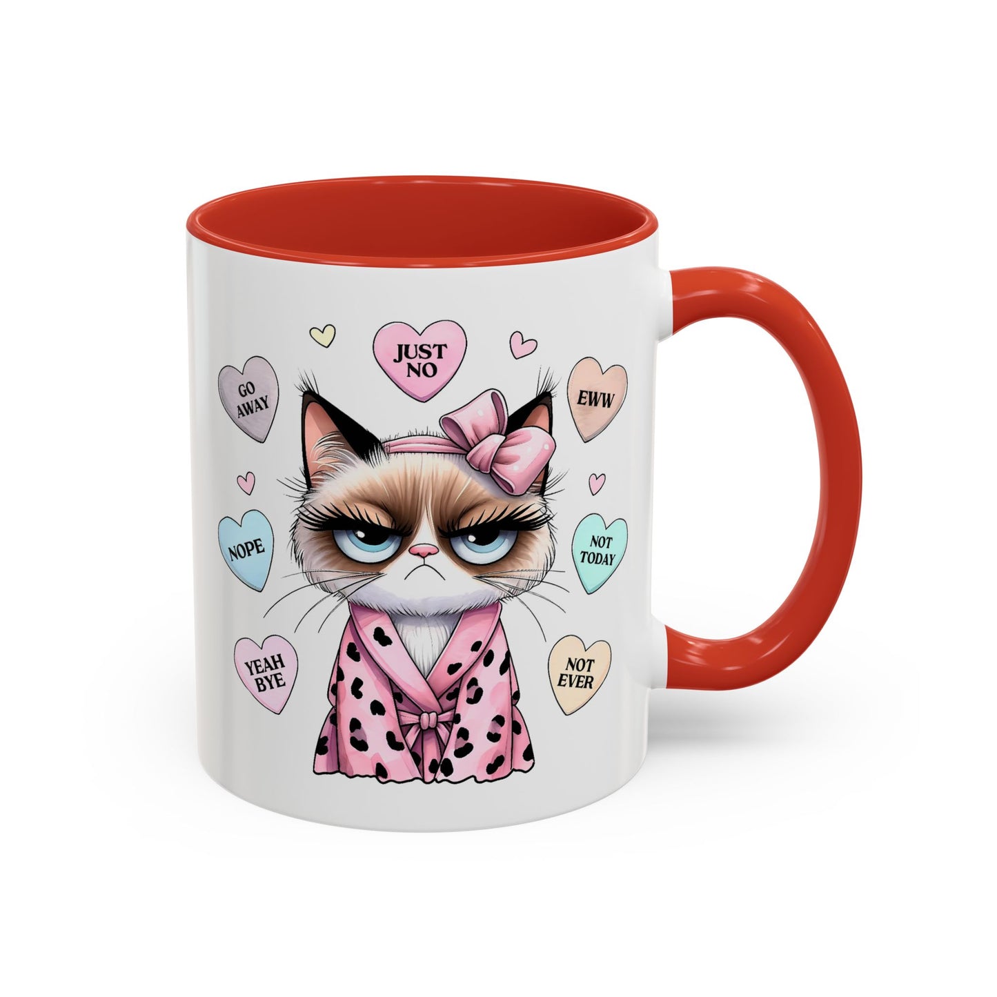 Animal Mug - Conversation Hearts