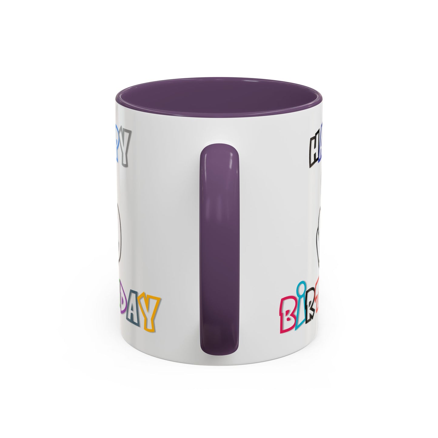Adult Mug - Happy Birthday Middle Finger