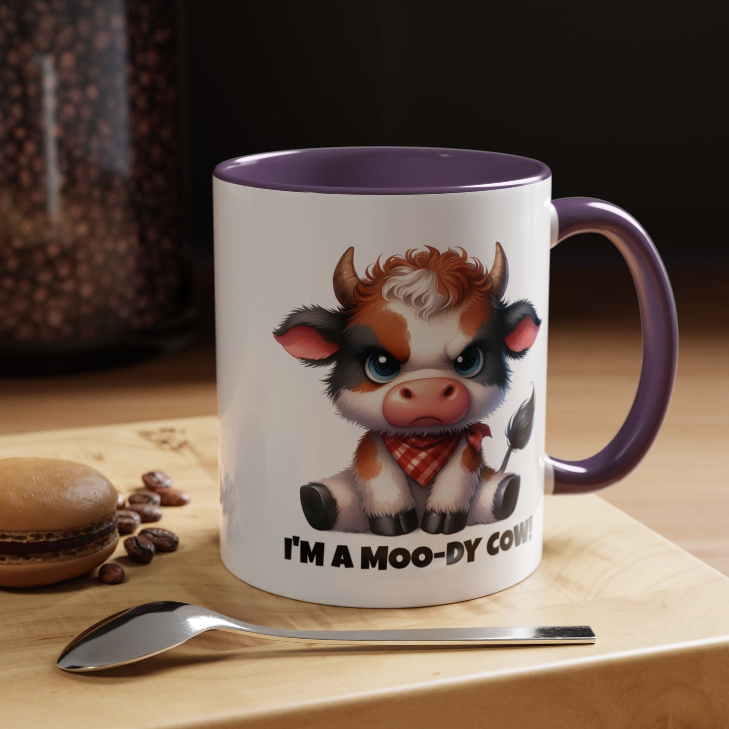Humor Mug - I'm a Moody Cow