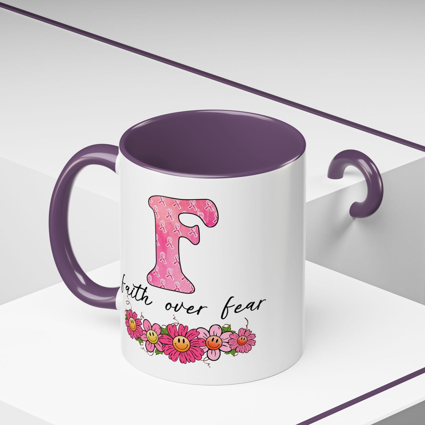 Religious Mug - Faith Over Fear