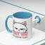 Adult Mug - Fluff You White Cat