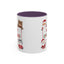 Christmas Mug - Merry Christmas Red & Green Text Santa Cute Animals