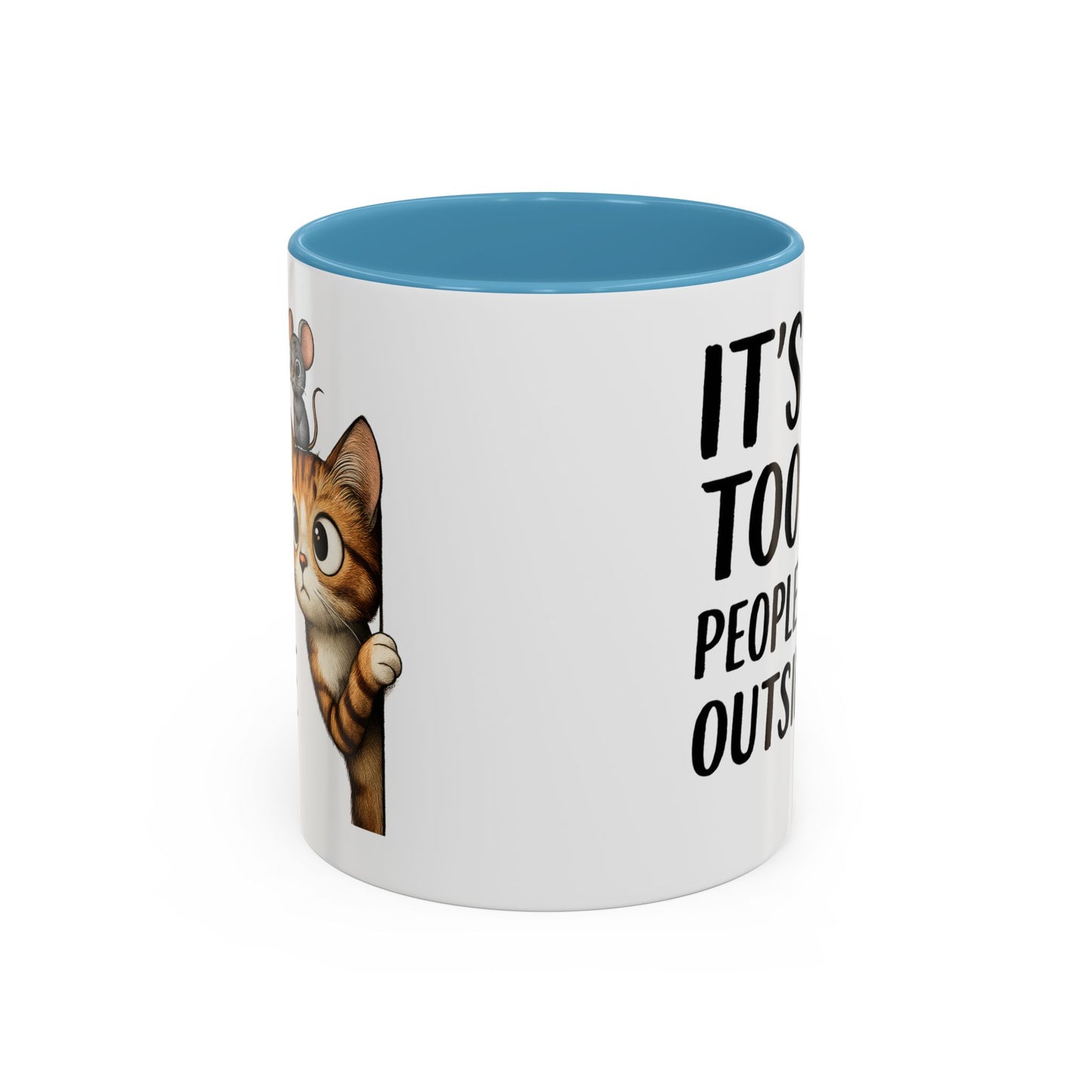 Animal Mug - It's Too Peopley Outside