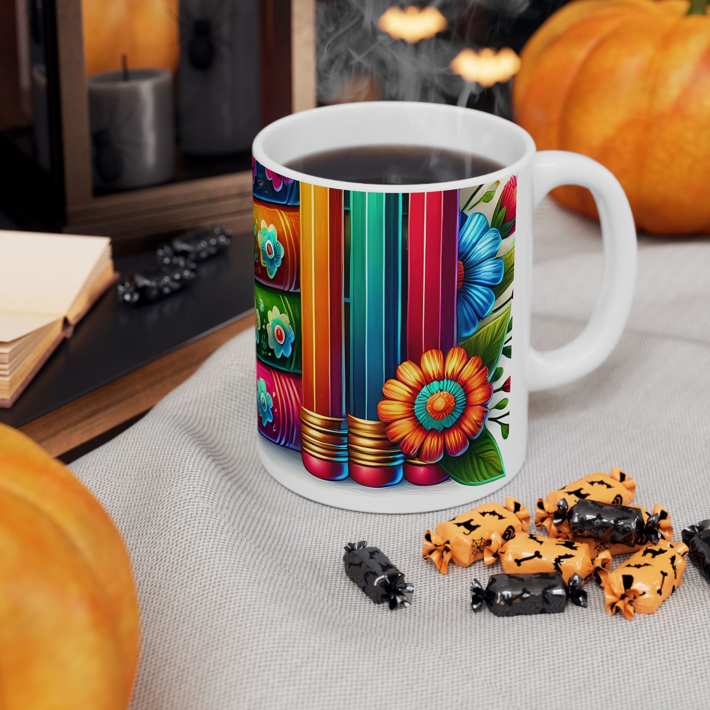 Artistic Mug - Flower Books