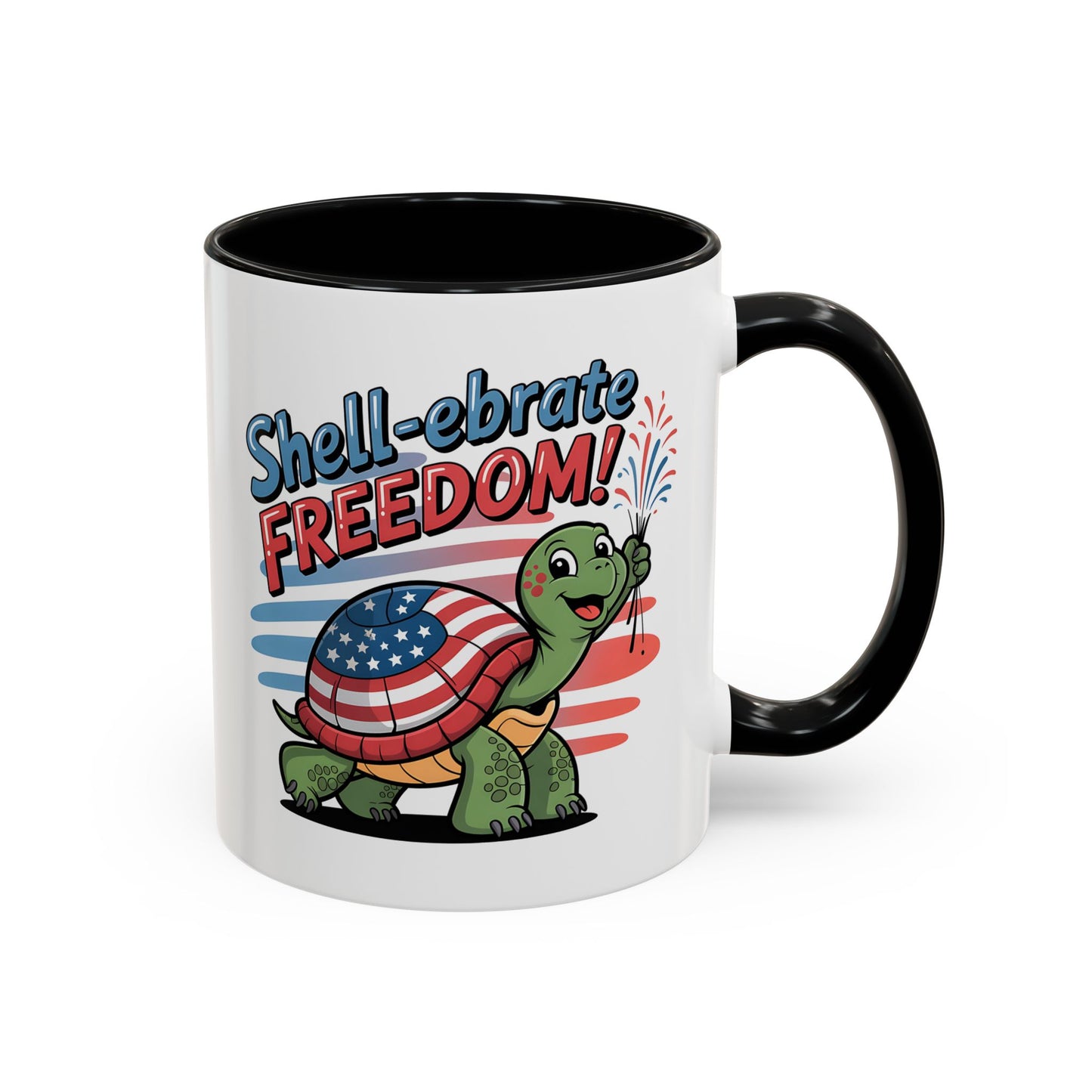 4th of July Mug - Shell-ebrate Freedom