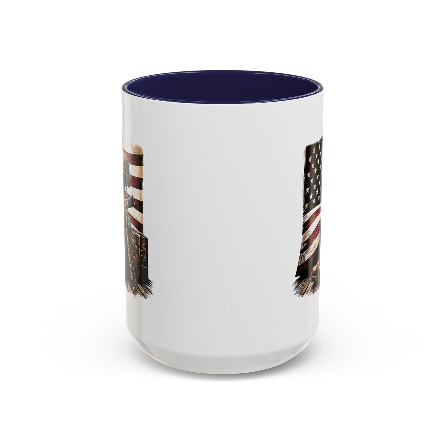 4th of July Mug - Fallen Soldier Boots Flag 3
