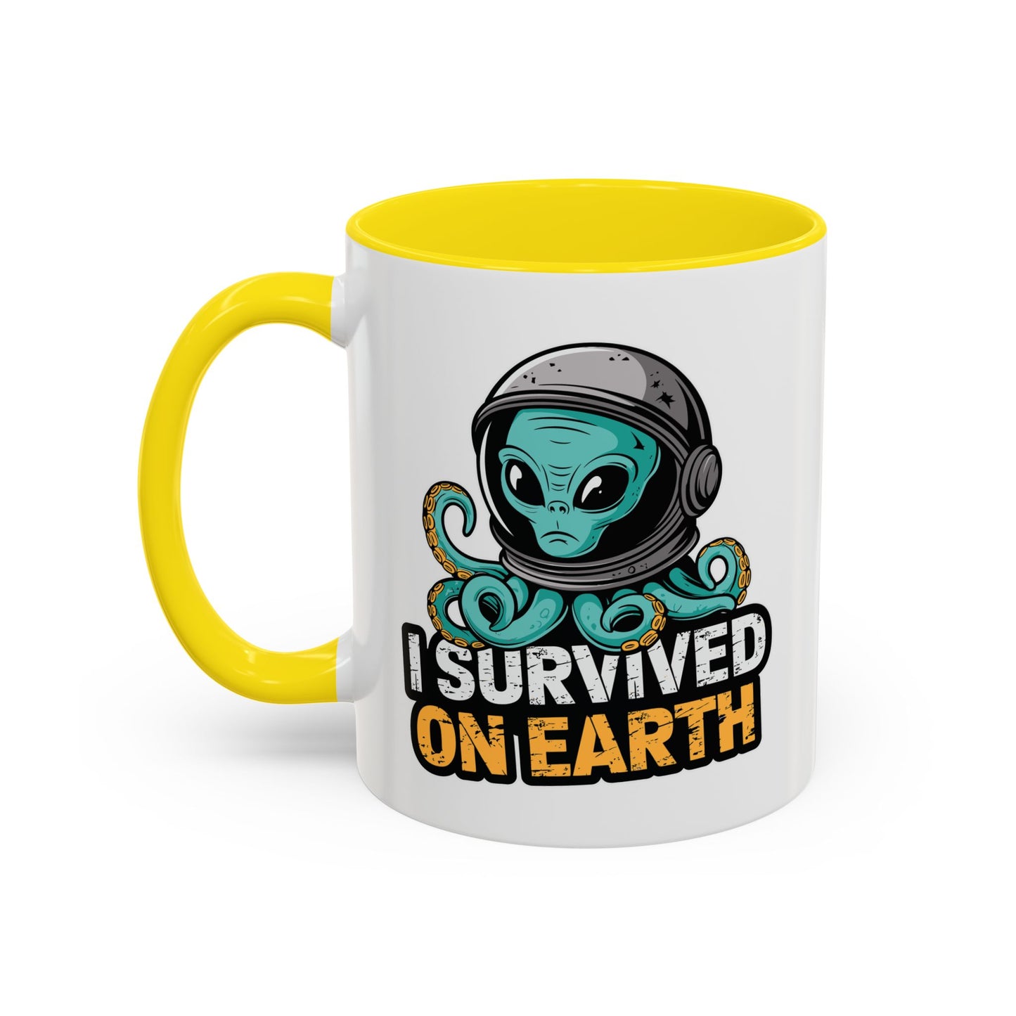 Alien Mug - I Survived On Earth