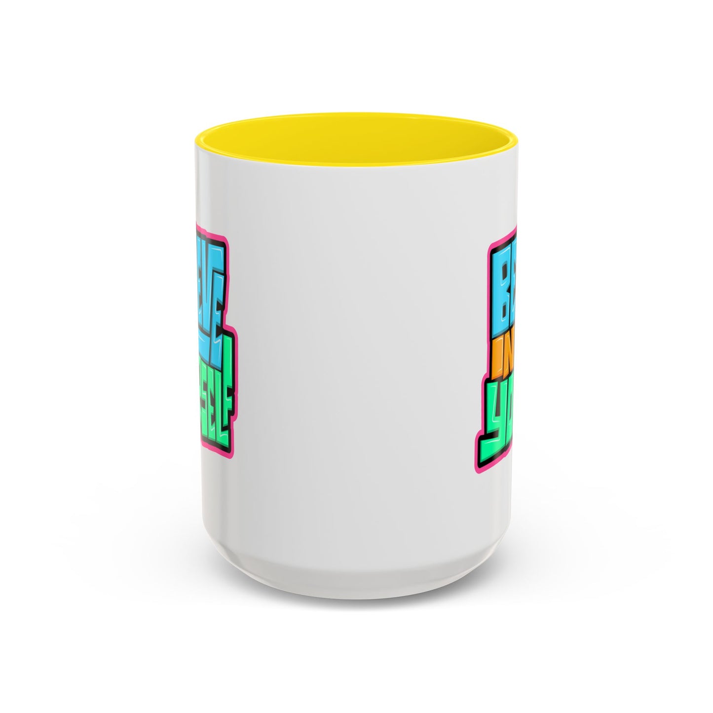 Motivation Mug - Believe In Yourself Graffiti