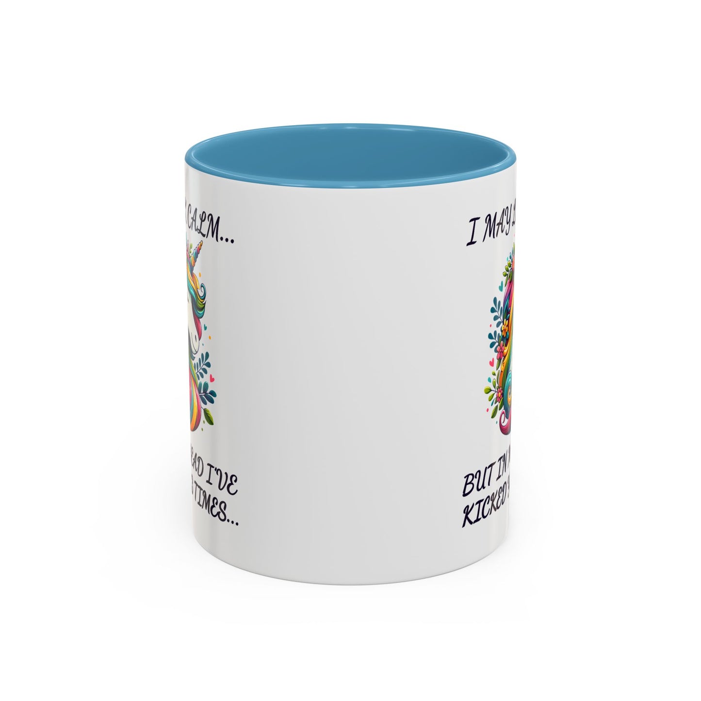 Adult Mug - I may Look Calm Unicorn