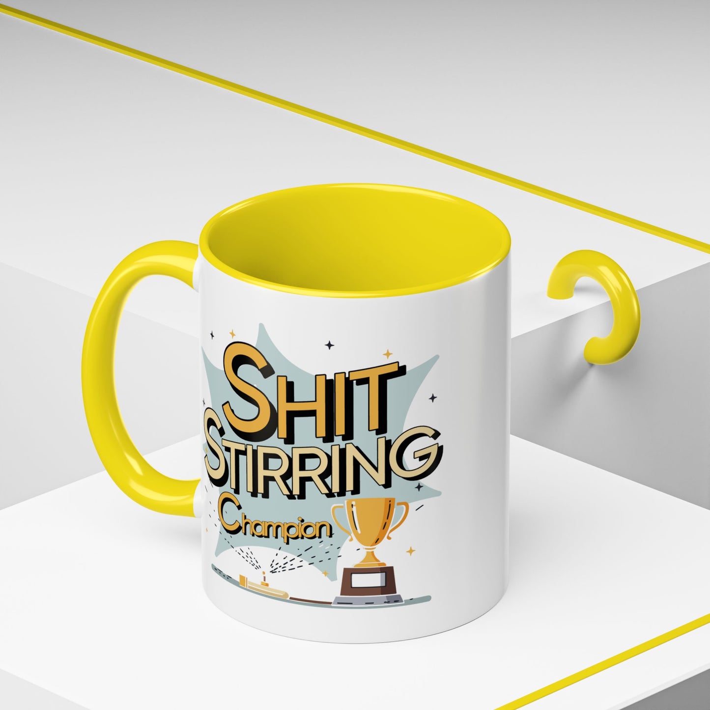 Adult Mug - Shit Stirring Champion