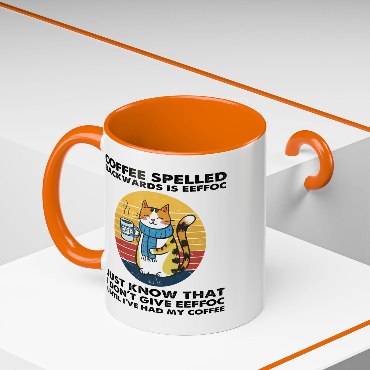 Humor Mug - Coffee Spelled Backwards is Eeffoc