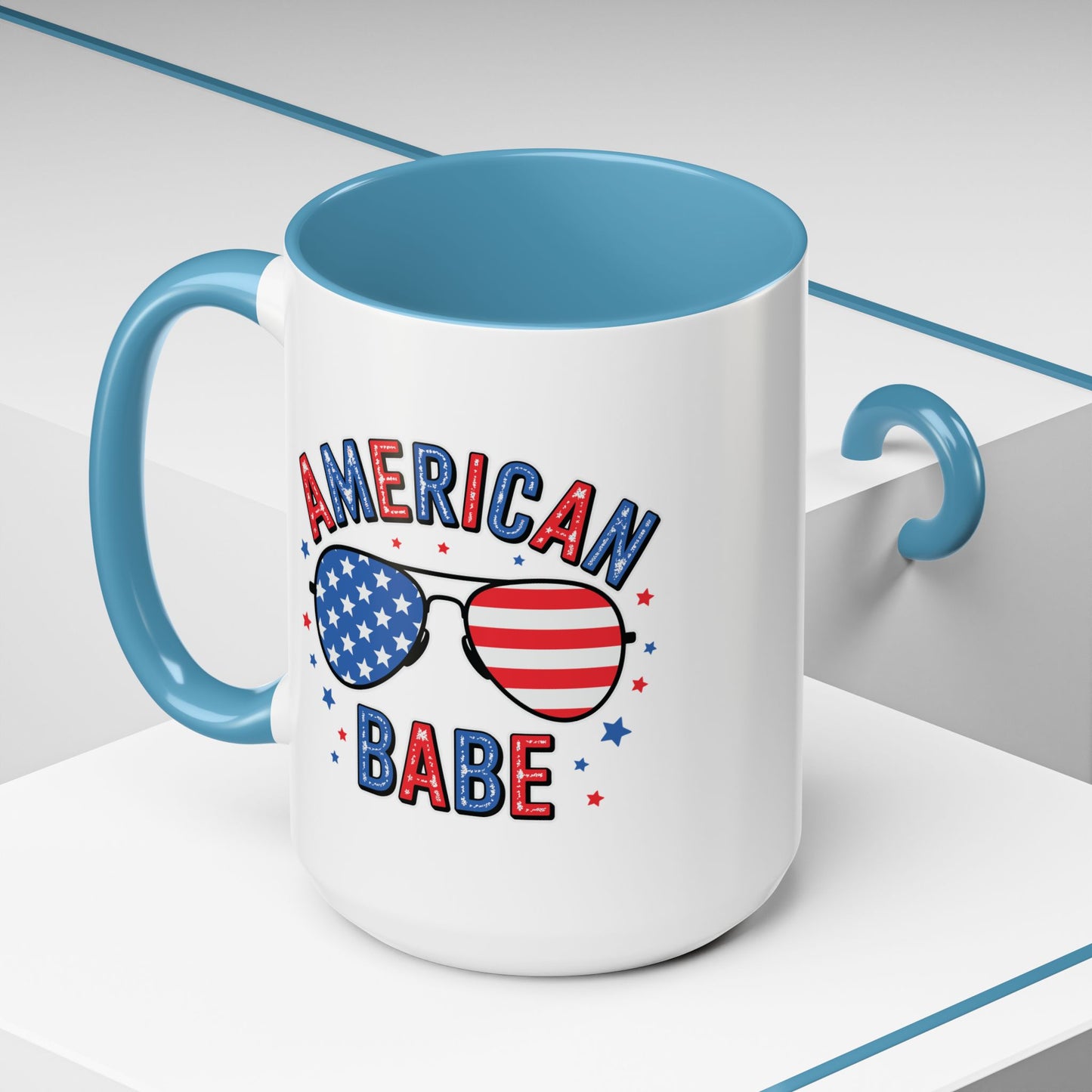 4th of July Mug - American Babe Sunglasses