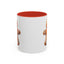 Christmas Mug - Gingerbread Man Red Bow