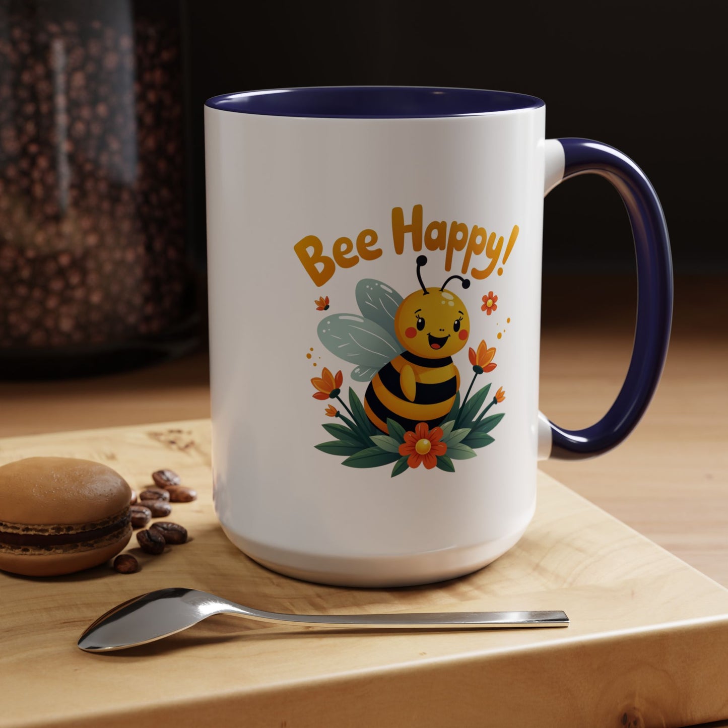 Motivation Mug - Bee Happy