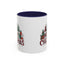 Christmas Mug - Merry Christmas Tartan Text Trees Presents