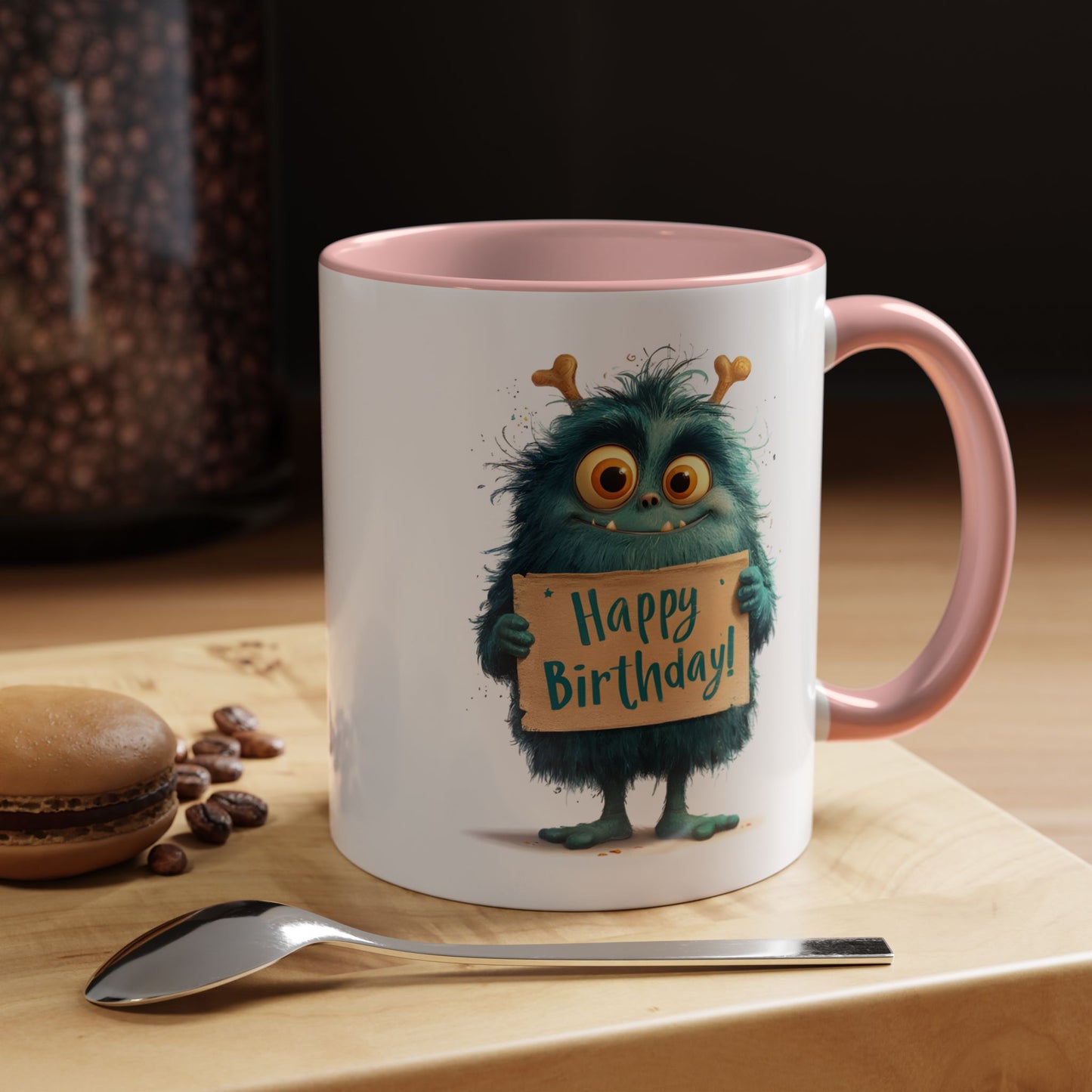 Birthday Mug - Birthday Sign Monster