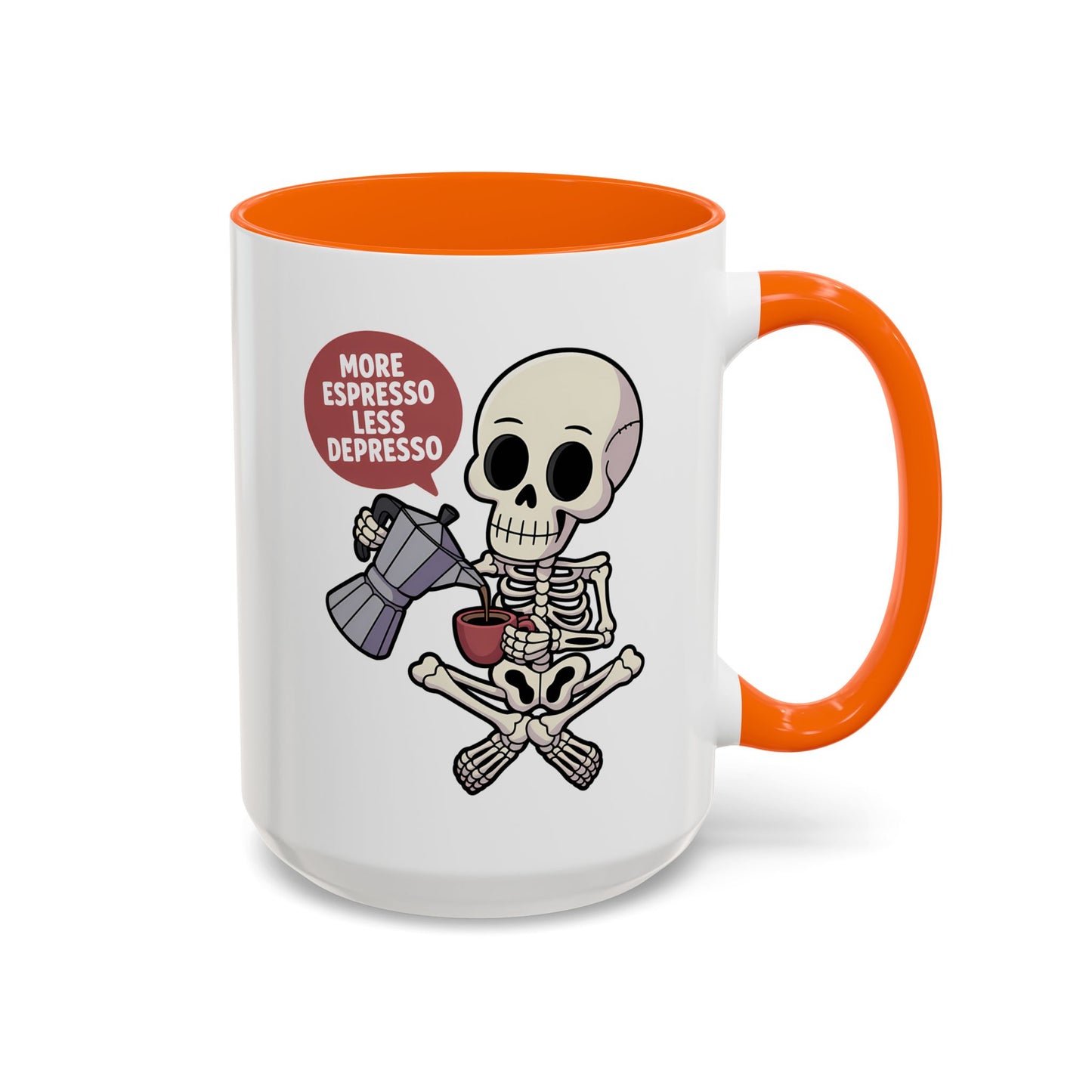 Halloween Mug - More Espresso Less Depresso