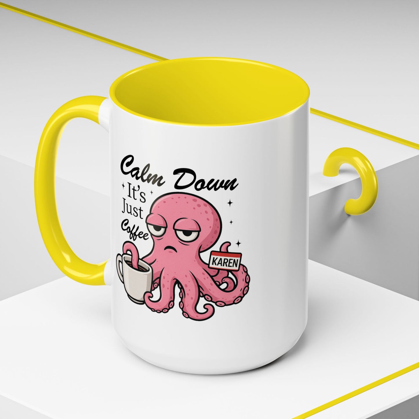Humor Mug - Calm Down It's Just Coffee Karen